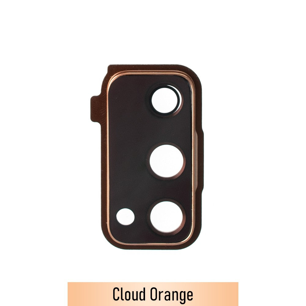 Rear Camera Lens Back Glass Cover for Samsung Galaxy S20 FE / 5G (G780 / G781)-Cloud Orange Rear Camera Lens Back Glass Cover for Samsung Galaxy S20 FE / 5G (G780 / G781)-Cloud Orange